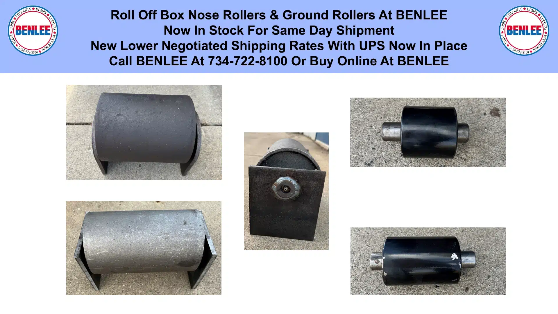 Ground and Nose Rollers